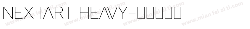 NEXTART Heavy字体转换